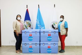 Ministry of Health & Wellness Receives Donation of Cold Chain Equipment from UNICEF