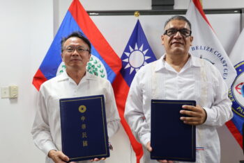 Belize and Taiwan Sign Security Cooperation Agreement