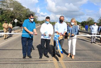 GOB Inaugurates Roaring Creek Bridge and Rehabilitated Portion of George Price Highway