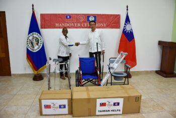 Ministry of Health & Wellness Receives Donation of Equipment from Taiwanese Government