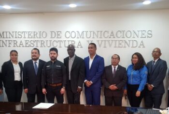 Minister of Youth, Sports and Transport Visits Guatemala