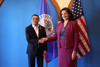 Minister of Foreign Affairs Receives High Level Visit from U.S. Under Secretary, H.E. Urza Zeya