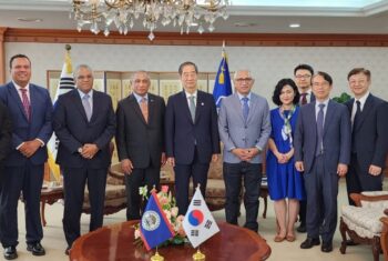 Belize Delegation Meets with Prime Minister of South Korea