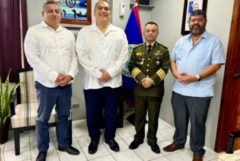 Minister of National Defence and Border Security Meets with Defence Attaché of the Embassy of Guatemala