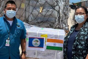 Belize Receives Donation of AstraZeneca Vaccines from Government of India