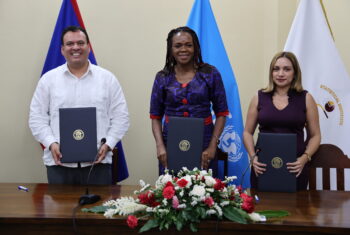 Government of Belize, UNICEF and SIB Sign MOU for MICS7