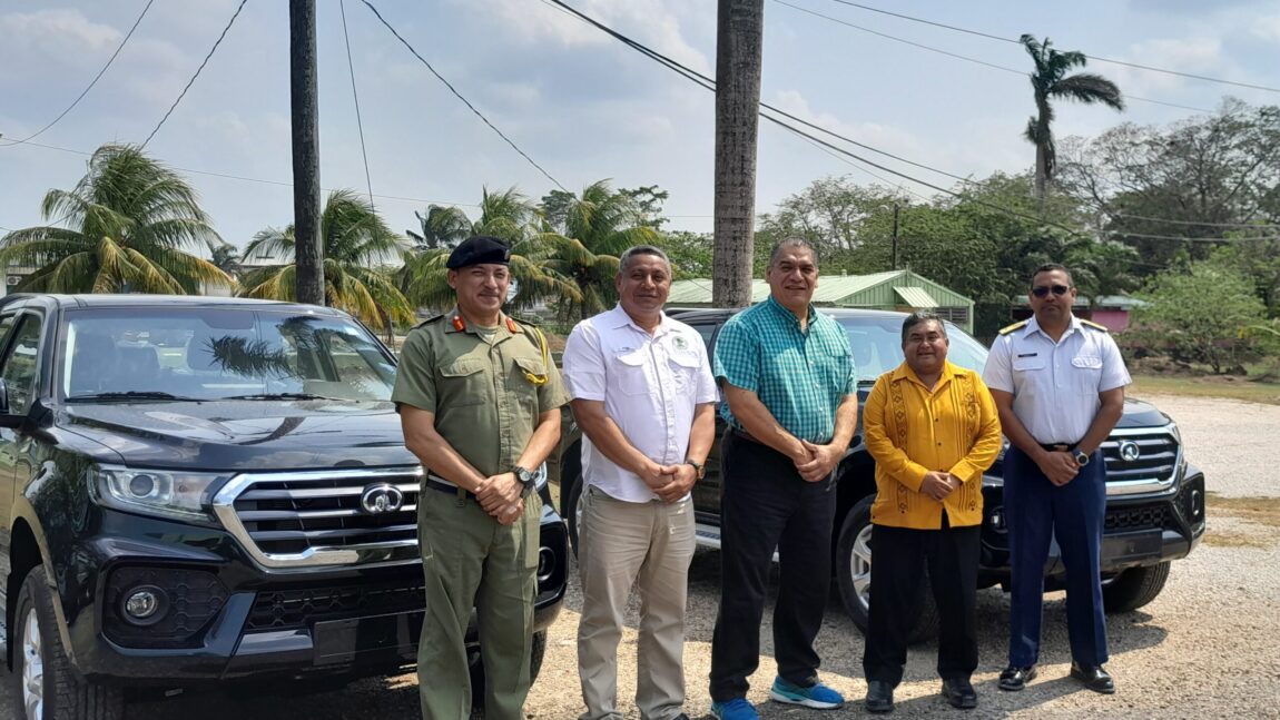 BDF and Coast Guard Receive New Vehicles