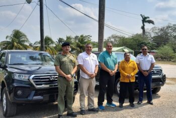 BDF and Coast Guard Receive New Vehicles