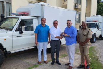 Prime Minister hands over Mortuary Transport Vehicles to Ministry of Home Affairs