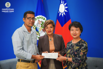 Belize Receives Contribution from the Republic of China (Taiwan) for Wildfire Recovery Efforts