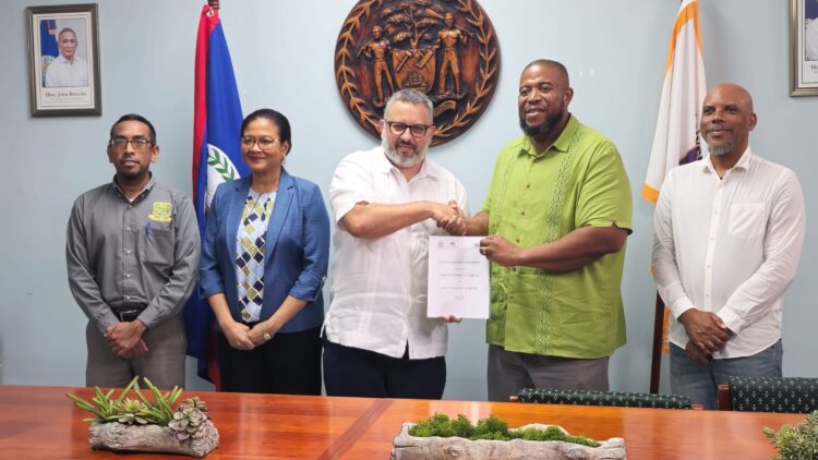 Land Exchange Agreement Between the Ministry of Home  Affairs and New Growth Industries and the University of Belize