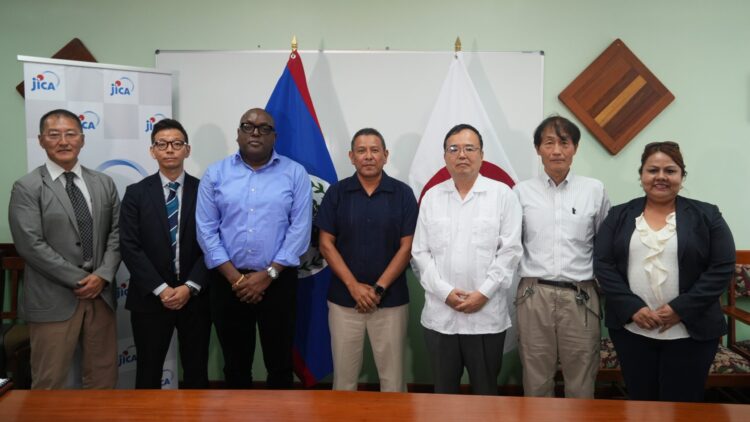 Government of Belize Discusses the Swing Bridge Replacement Project with JICA