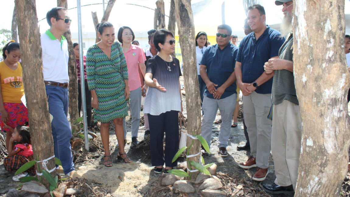 Completion of Vanilla Cultivation Training and Inauguration of Nursery for Women and Girls in Bella Vista Village