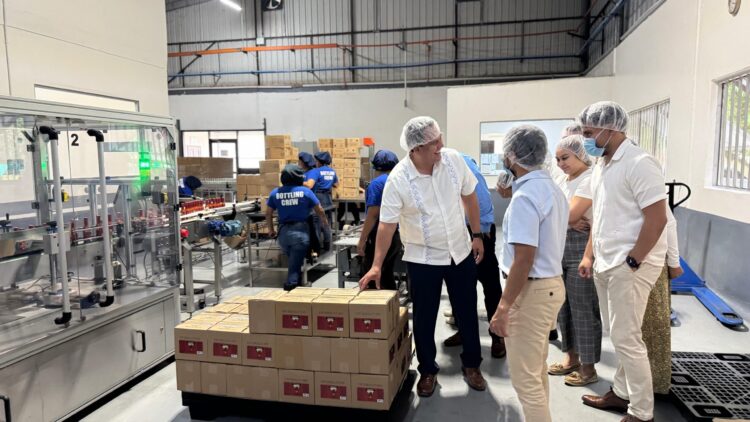 Minister Martinez Visits Marie Sharp’s Fine Foods Ltd. to Bolster Global Trade