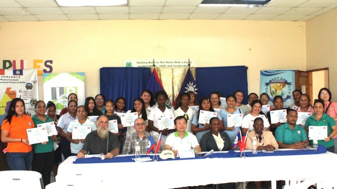 Second Phase of Vanilla Cultivation Training for Women and Girls Completed and Nursery Inaugurated in Belmopan